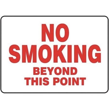 Accuform SMOKING CONTROL SIGN NO SMOKING WITHIN MSMK495VS